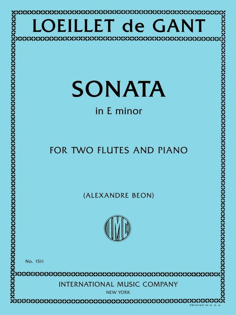 Sonata Mi Min.